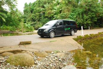 One of our luxury 8 seater Mercedes Vito vehicles 