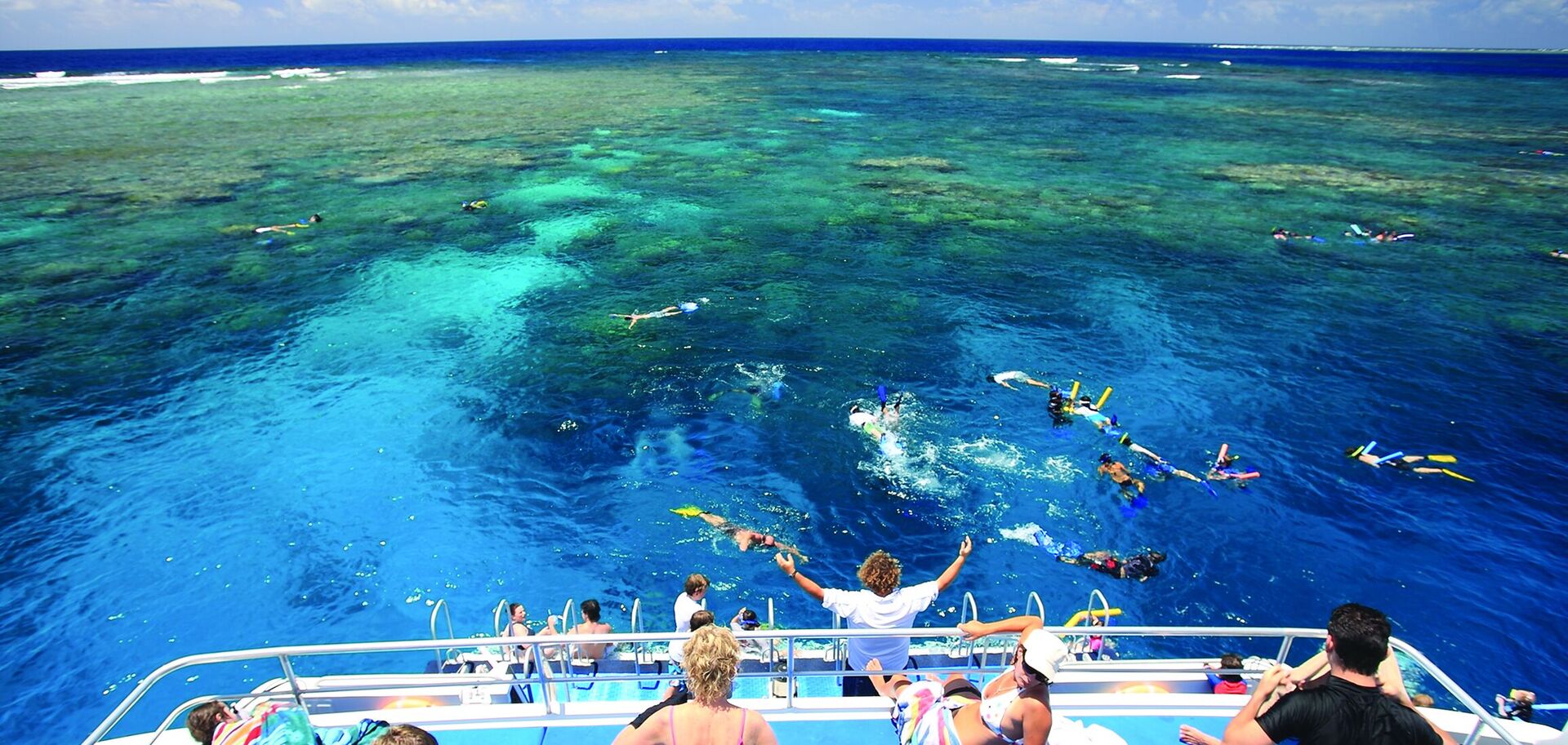 Experience the perfect Family friendly reef trips in Port Douglas with day tours snorkelling the Great Barrier Reef